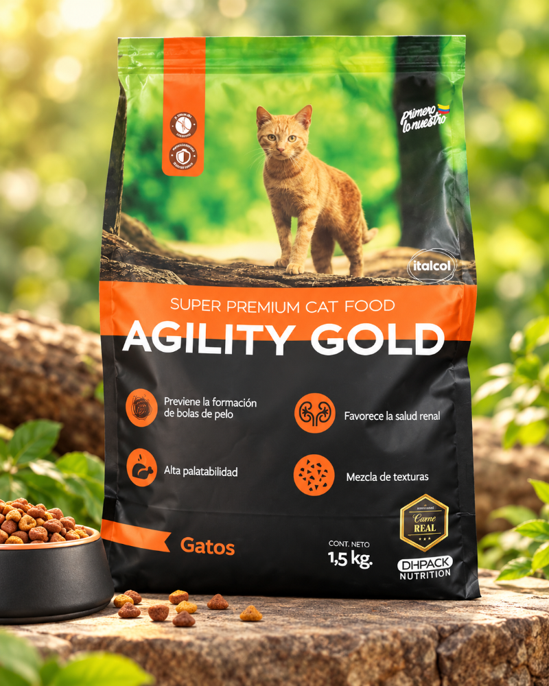 Agility Gold alimento gatos 1.5 kg