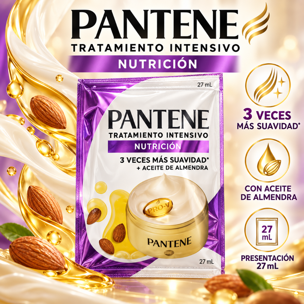 Tratamiento Pantene Nutrición 27ml