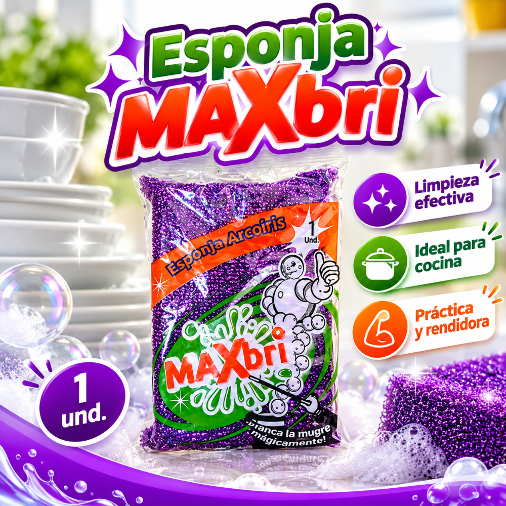 Esponja arcoíris