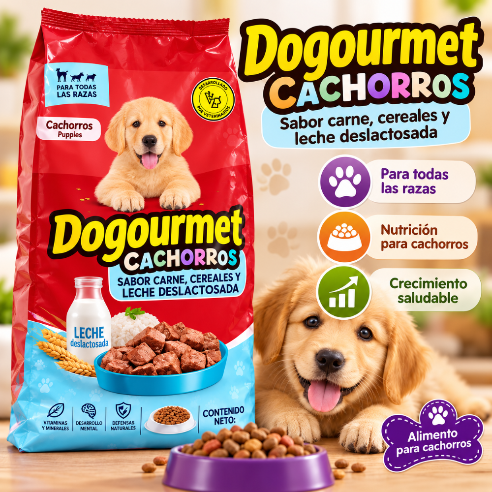 Dogourmet Cachorros leche deslactosada 2k
