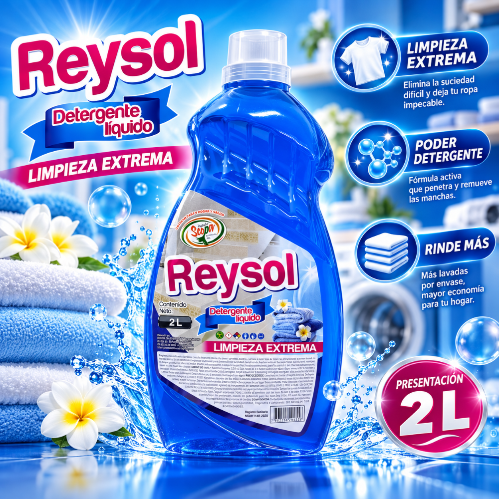 Jabón Liquido Rey Sol 2L