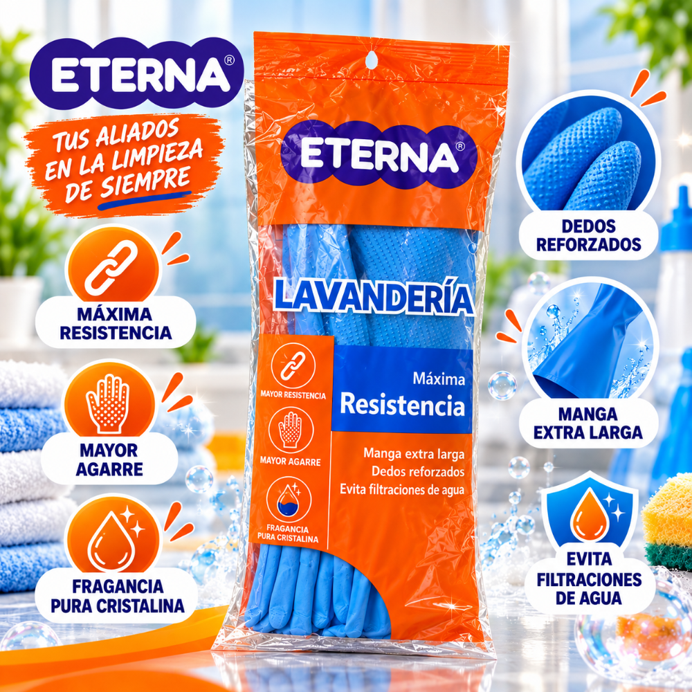 Guantes manga largos