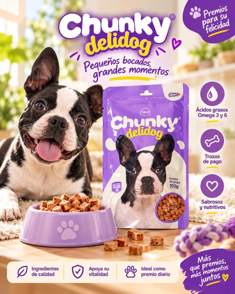 Chunky deli dog 100g