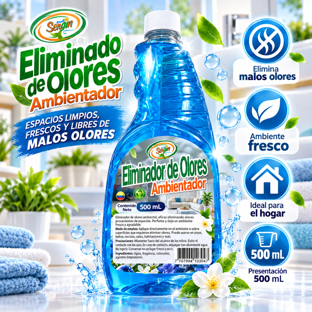Eliminador de olores 500ml