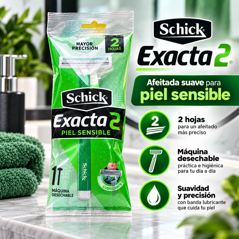 Cuchilla Schick exacta 2