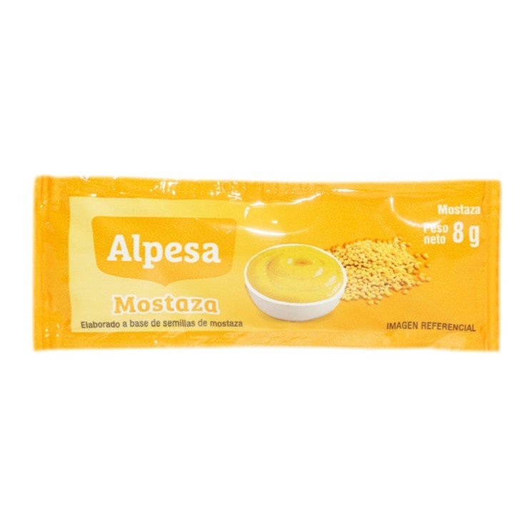 Crema Alpesa Mostaza 8 g