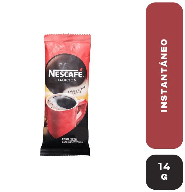 Cafe Instantaneo Nescafe Tradicion 14 g