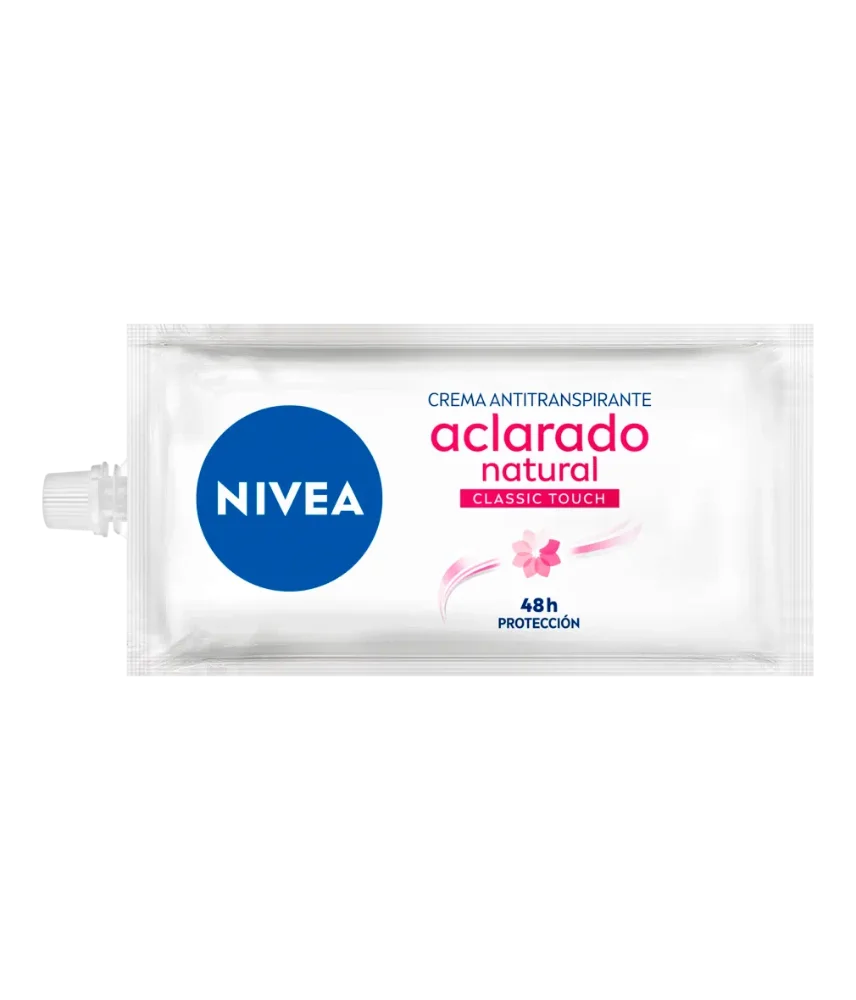 Desodorante Nivea Aclarado Natural Classic Touch 9 g (Rosado)