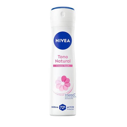 Desodorante Nivea Tono Natural Classic Touch 150 mL (Rosado)