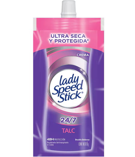Desodorante Lady Speed Stick Double Defense Talc 9 g