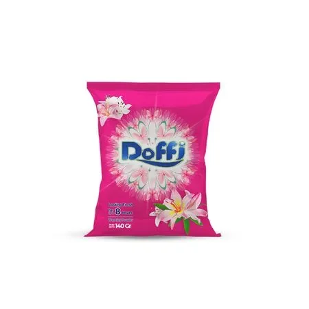 Detergente Doffi Lirio 140 g (Rosado)