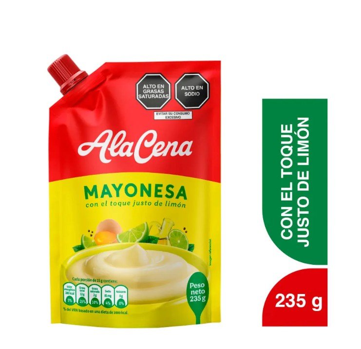 Crema Alacena Mayonesa 235 g