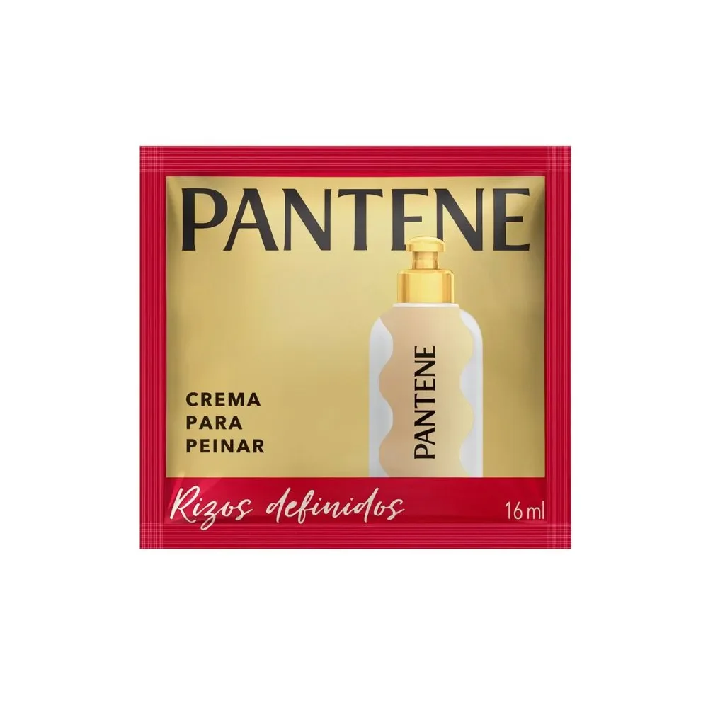 Crema Peinar Pantene Rizos 16 mL (Rojo)