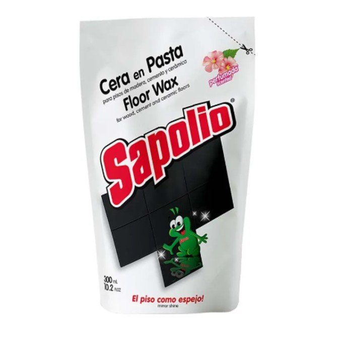 Cera Sapolio Pasta Negro 300 mL