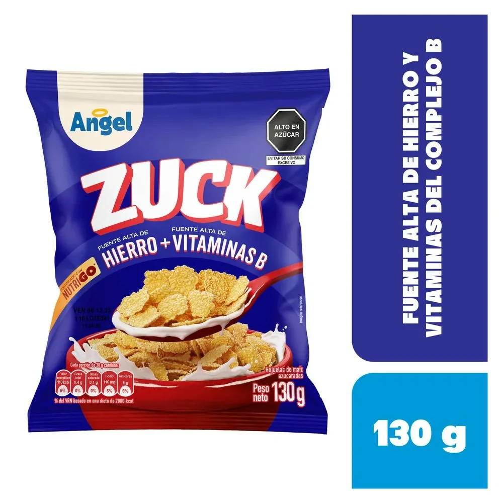 Cereal Angel Zuck Grande 120 g