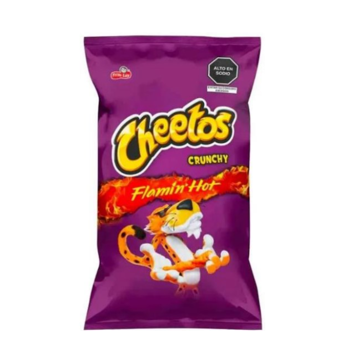 Cheetos Flamin Hot 36 g (Morado)