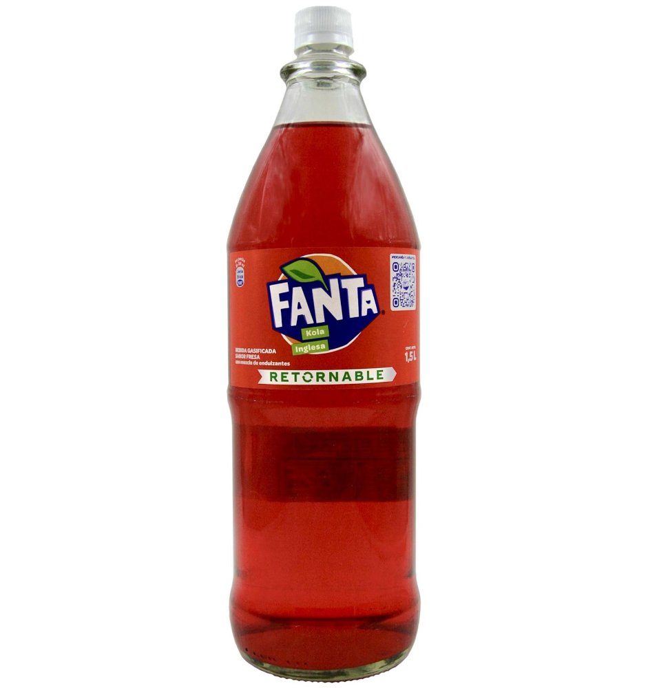 Fanta Kola Inglesa Vidrio 1500 mL