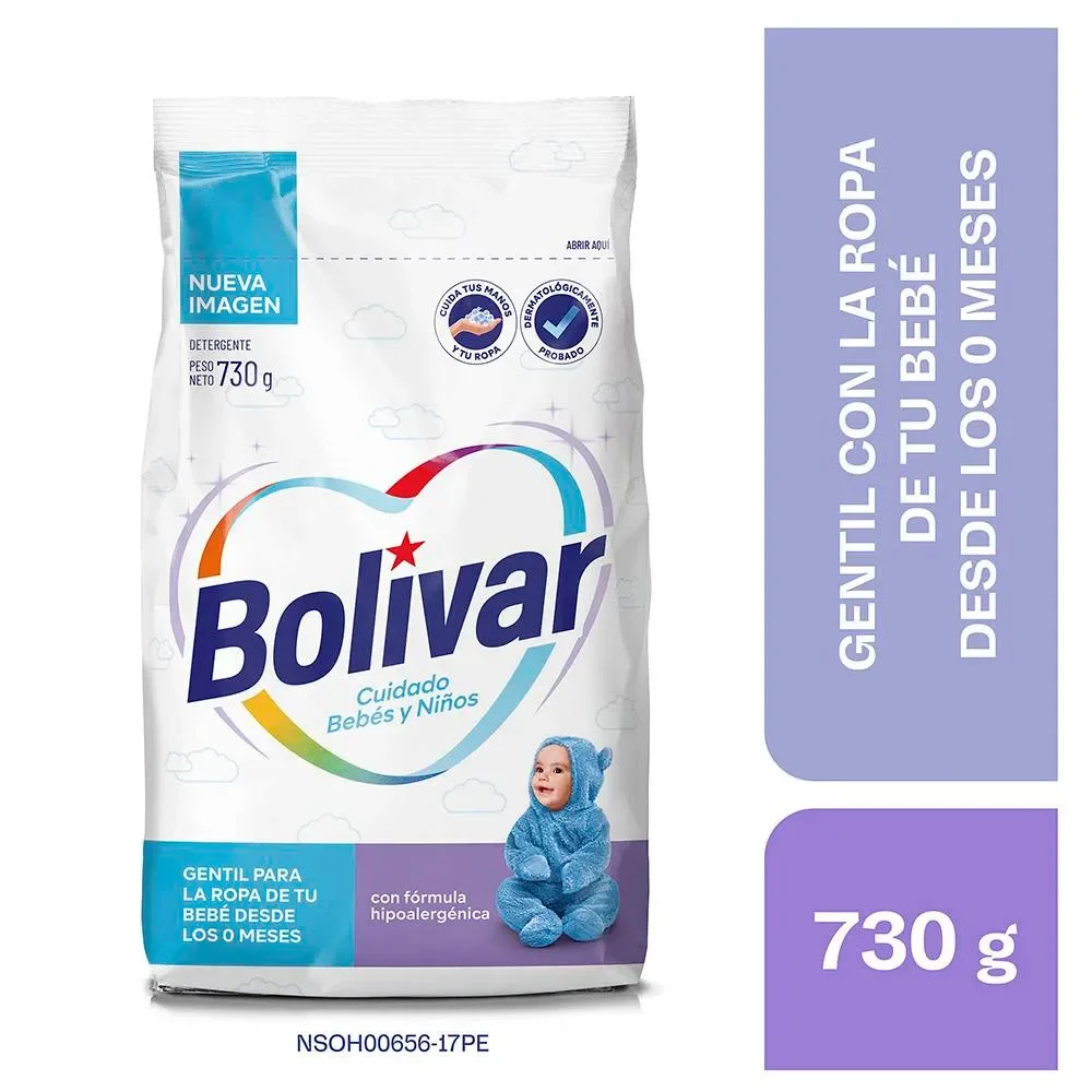 Detergente Bolivar Bebes 730 g