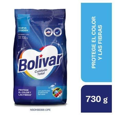 Detergente Bolivar Cuidado Total 730 g