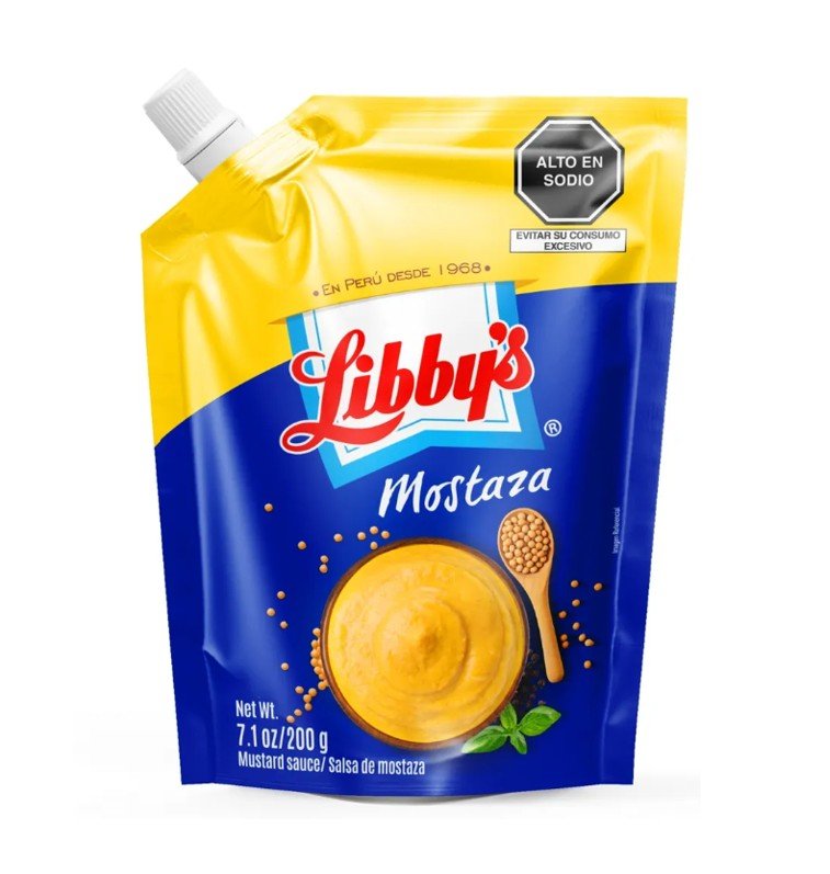 Crema Libbys Mostaza 200 g