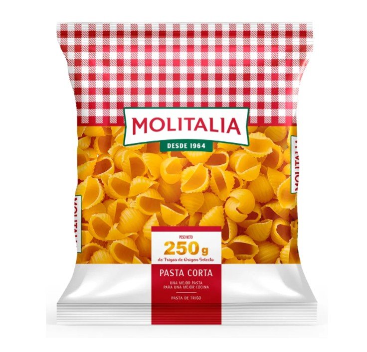 Fideo Corto Molitalia Caracolito 250 g