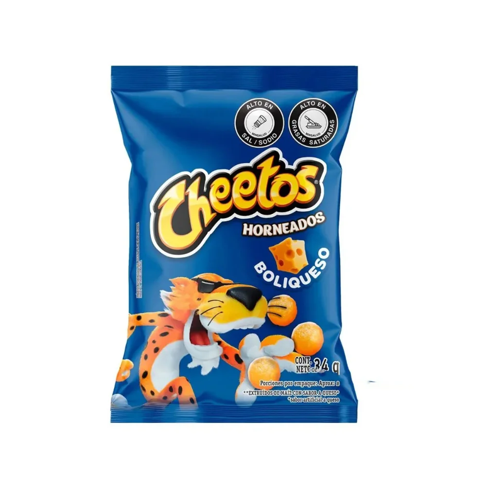Cheetos Boliqueso 35 g (Azul)