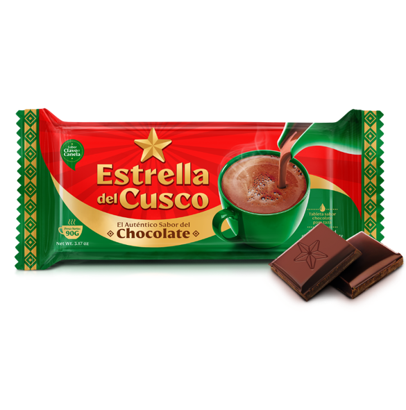 Chocolate para Taza Estrella del Cusco 90 g