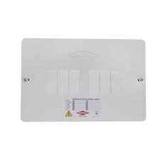 CAJA BREAKER 6 CIRCUITOS METALICA 110V CERTIFICADA INDUMA