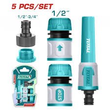 CONECTORES PARA MANGUERA X 5 PZS SUPER TOTAL