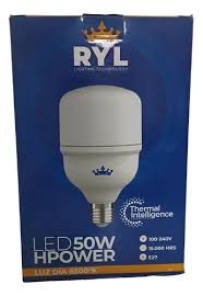 BOMBILLO LED 50W LUZ BLANCA RYL