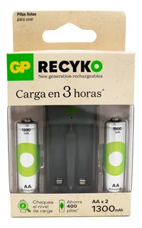CARGADOR E211 2AA NIMH 1300 MAH
