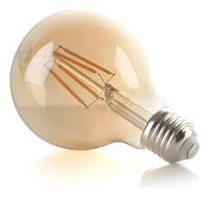 BOMBILLO LED G95 4W TIPO GLOBO FILAMENTO FELGOLUX