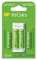 CARGADOR GP 211 2 AA 1000MAH 2 AAA 400MAH