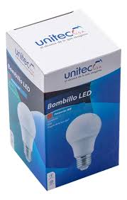 BOMBILLO LED 9W LUZ BLANCA UNITEC