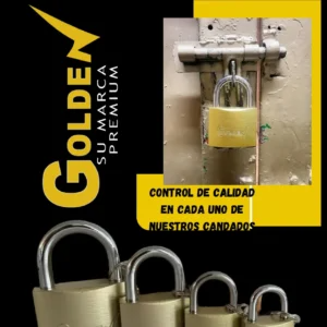 CANDADO 60MM GOLDEN