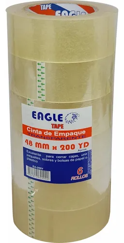 CINTA TRANSPARENTE 2" EAGLE 300 YARDAS