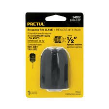 BROQUERO 1/2"SIN LLAVE,PARA MAQUINAS INALAMBRICAS,PRETUL