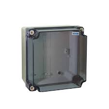 CAJA PLASTICA 125*125*75 HERMETICA PUERTA TRANSPARENTE FELGOLUX