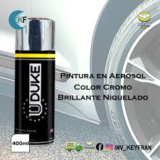 AEROSOL CROMADO BRILLANTE NIQUELADO 4000ML UDUKE