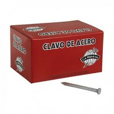 CLAVO ACERO VERTICAL 1" CAJA C.A MEJIA