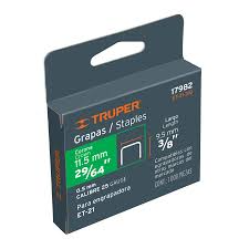 CAJA CON 1000 GRAPAS 5/16 CORONA 11.3MM PARA ET-21,TRUPER