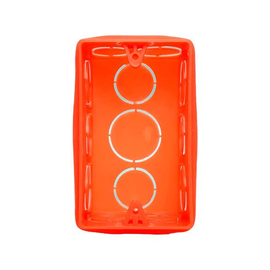 CAJA P/LLAVE 4X2 ELEKTRON NARANJA
