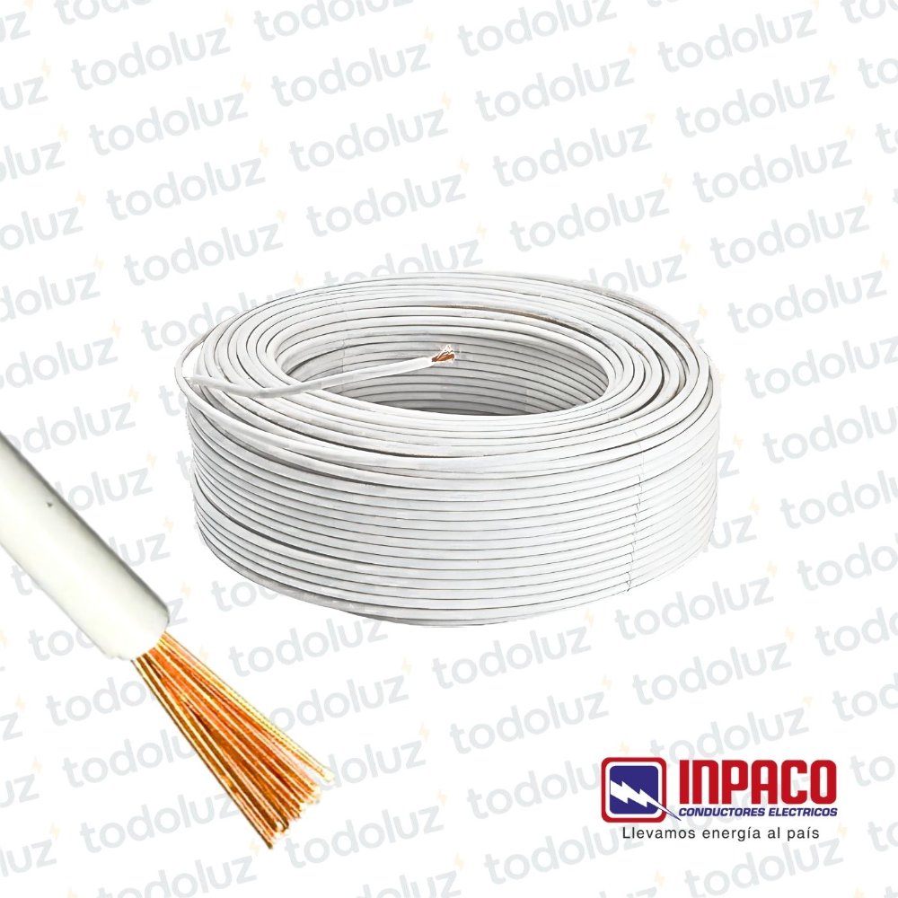 Cable 6mm Inpaco Roj,Bla A 11.000 el mt
