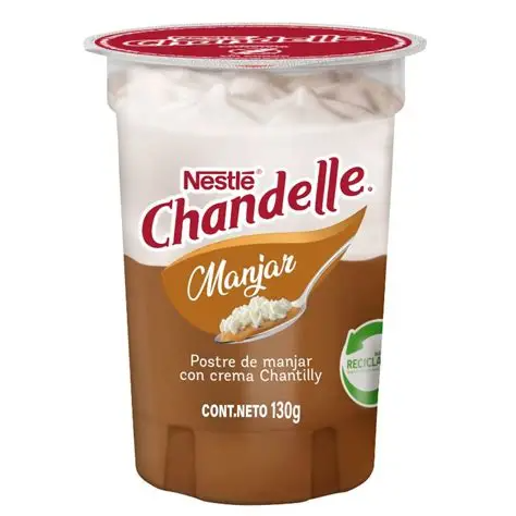 POSTRE CHANDELLE SABOR MANJAR NESTLE 120GR
