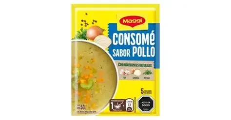 SOPA SABOR CONSOME POLLO 50GR