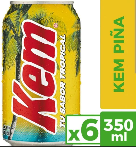 CCU LATA KEM PIÑA 350ML