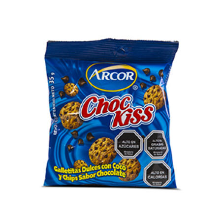 CHOC MINI  KISS 35 GR