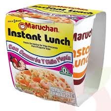 SOPA INSTANTÁNEA MARUCHAN CAMARON Y CHILE PIQUIN 64G