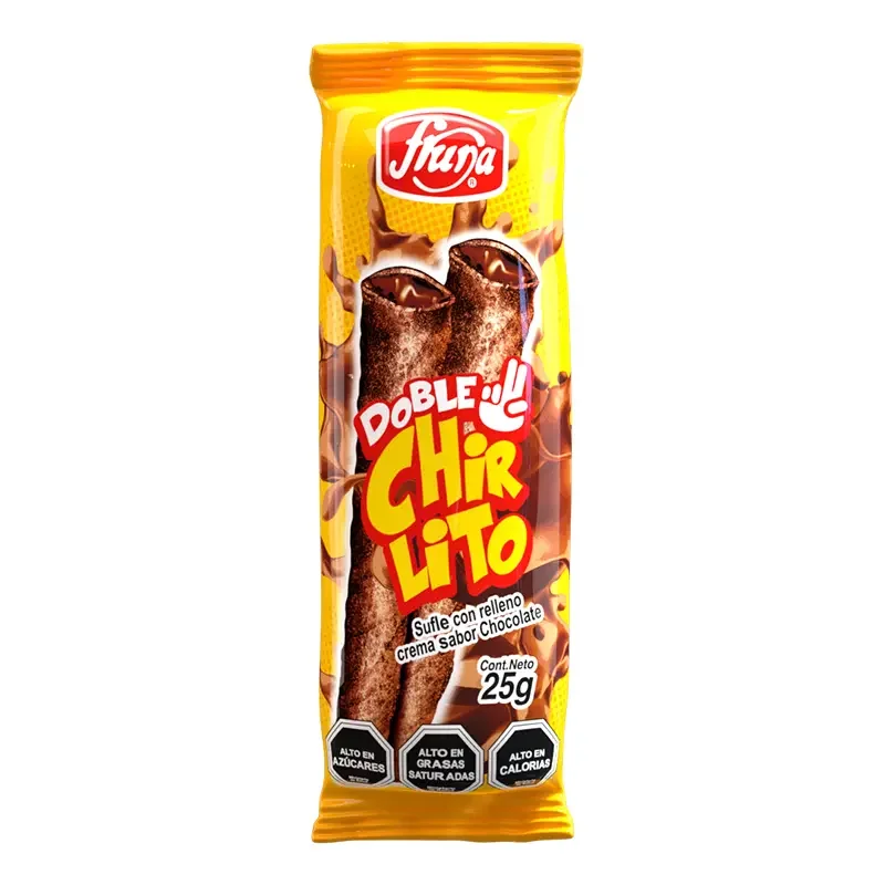 SUFLE CREMA CHOCO CHIRLITO SABOR CHOCOLATE FRUNA 25GR