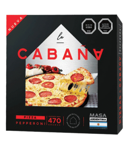 PIZZA PEPPERONI CABAÑA 470GR